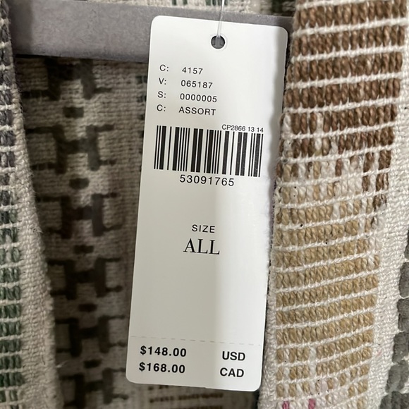 Poncho/belted cardigan - Picture 4 of 4